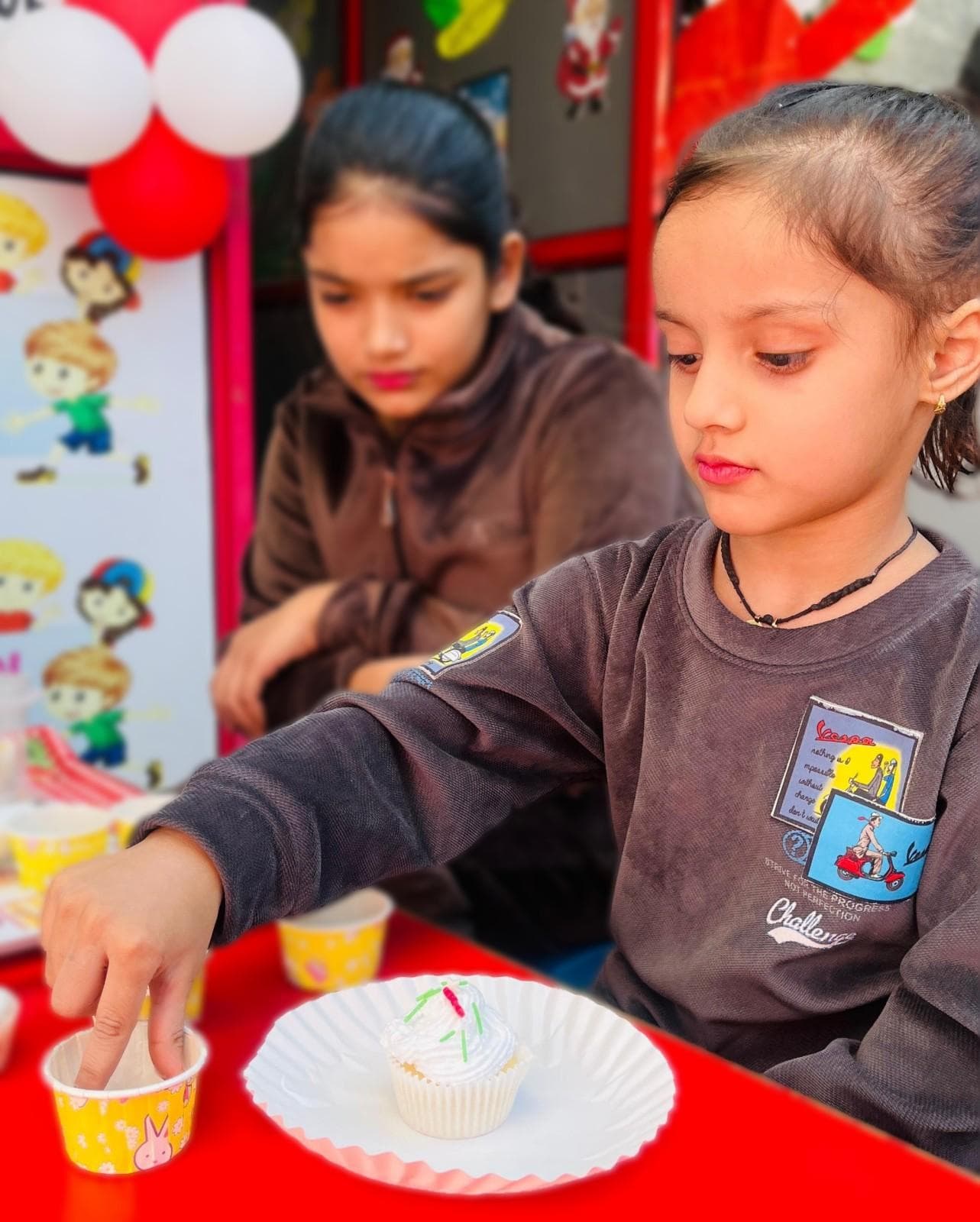 Kids enjoying activities
